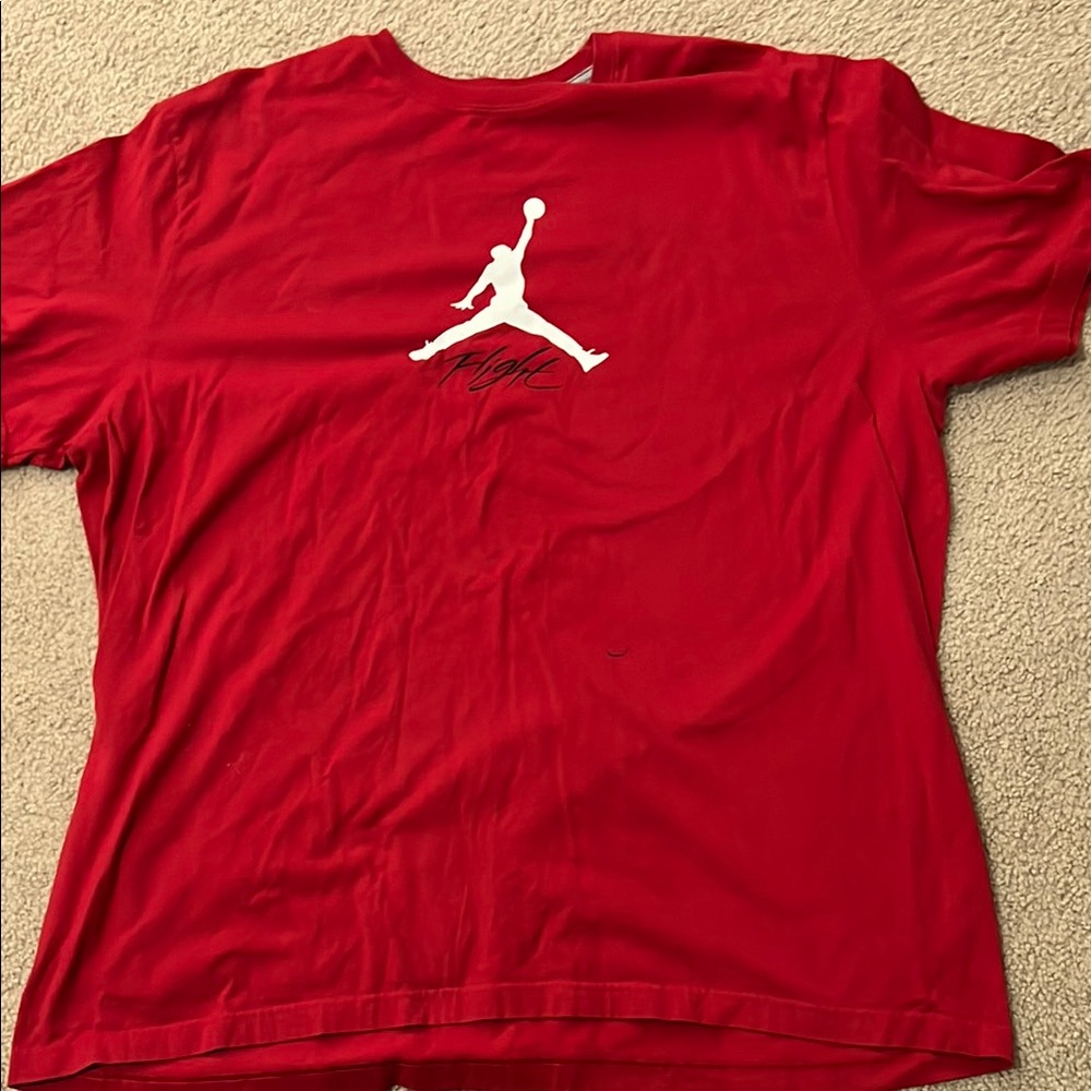 Jordan Red Men's T-Shirt